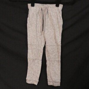 GAP KIDS xs extra small (4-5) Heather Grey Pull-On Sweatpants With Front Pockets